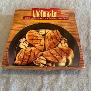 Stovetop Grill CHEFMASTER Smokeless Indoor Barbeque Grill Korean BBQ